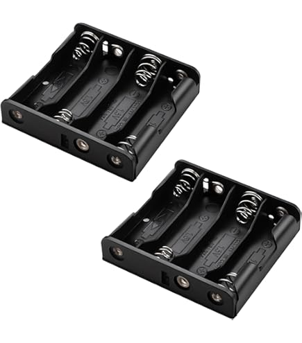 Amazon.com: Battery Holder 4XAA SNAP SNAP FIT Opposite Side